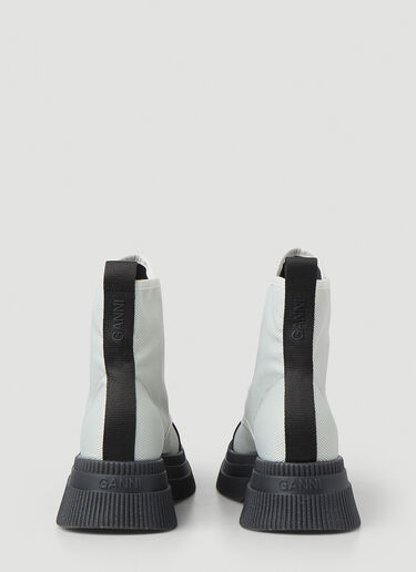 Creeper High Top Boots GANNI Creeper High Top Boots White gan0248052
