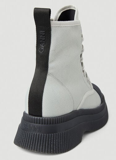 Creeper High Top Boots GANNI Creeper High Top Boots White gan0248052