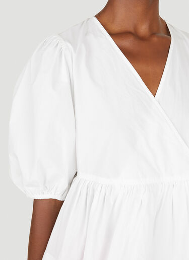 Wrap Top GANNI Wrap Top White gan0251079