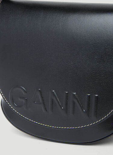 Banner Saddle Handbag GANNI Banner Saddle Handbag Black gan0253039