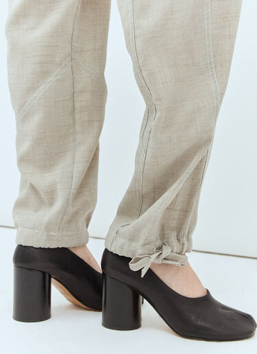 Melange Suiting Pants GANNI Melange Suiting Pants Beige gan0257002