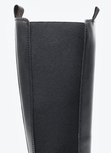Cleated High Chelsea Boots GANNI Cleated High Chelsea Boots Black gan0257043