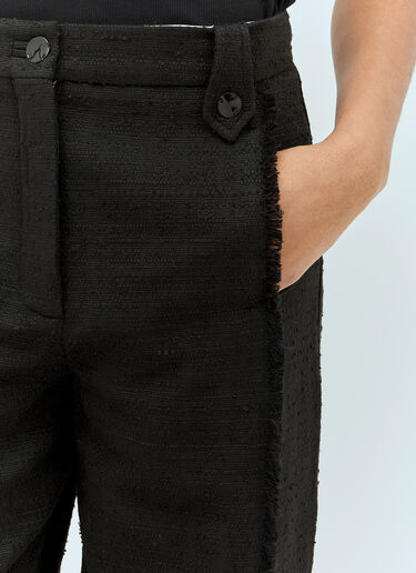 Tweed Suiting Pants Ganni Tweed Suiting Pants Black gan0258039