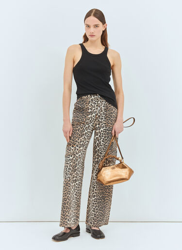 Metallic Small Bou Handbag Ganni Metallic Small Bou Handbag Gold gan0258068