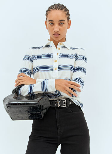 Double Eyelet Belt GANNI Double Eyelet Belt Black gan0258070