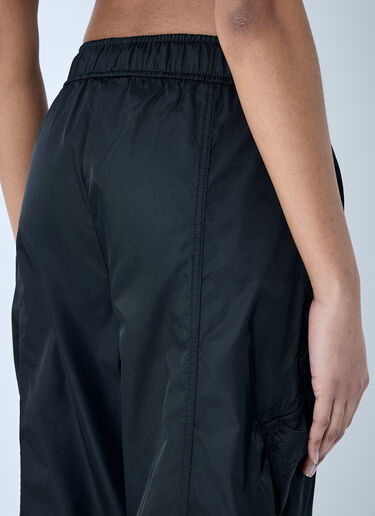 GANNI Duchesse Cargo Pants Black gan0259005