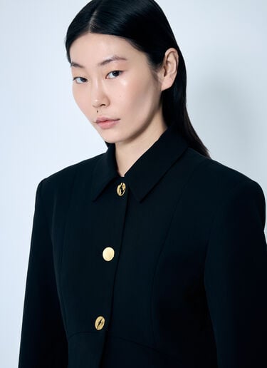 ライトツイル スーツブレザー GANNI ライトツイル スーツブレザー ブラック gan0259032