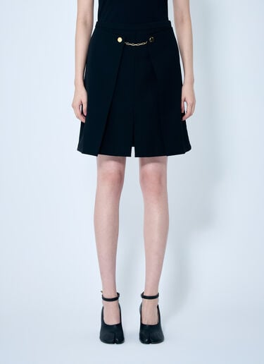 GANNI Light Twill Suiting Skirt Black gan0259033
