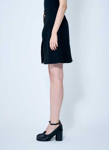 GANNI Light Twill Suiting Skirt Black gan0259033