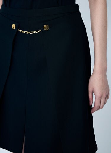 GANNI Light Twill Suiting Skirt Black gan0259033