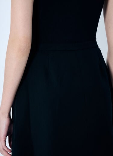 GANNI Light Twill Suiting Skirt Black gan0259033