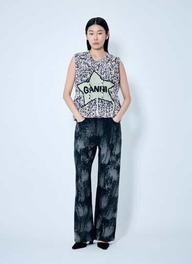 Heavy Denim Izey Jeans GANNI Heavy Denim Izey Jeans Blue gan0259036