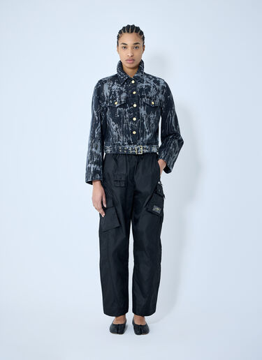 Heavy Denim Belted Jacket GANNI Heavy Denim Belted Jacket Blue gan0259037