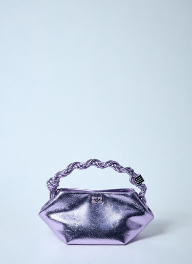 Metallic Mini Bou Handbag GANNI Metallic Mini Bou Handbag Purple gan0259056