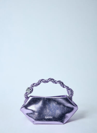 Metallic Mini Bou Handbag GANNI Metallic Mini Bou Handbag Purple gan0259056