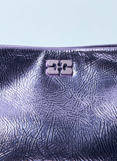 Metallic Mini Bou Handbag GANNI Metallic Mini Bou Handbag Purple gan0259056