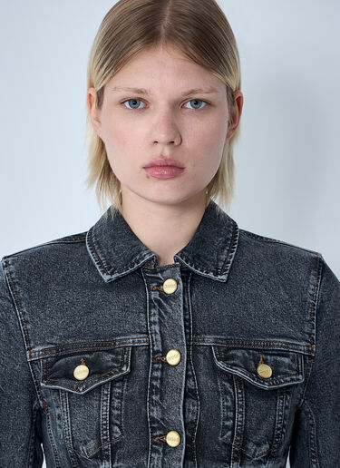 Stretch Denim Jacket GANNI Stretch Denim Jacket Black gan0260016