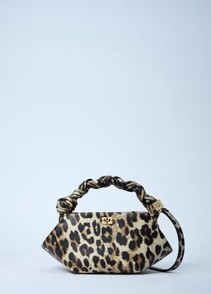 GANNI Mini Bou Handbag Brown gan0261045