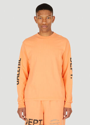 Gallery Dept. French Collector Long Sleeve T-Shirt Orange gdp0147005