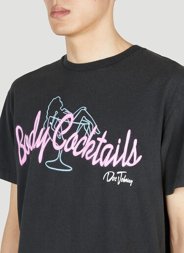 Gallery Dept. Body Cocktails T-Shirt Black gdp0150025