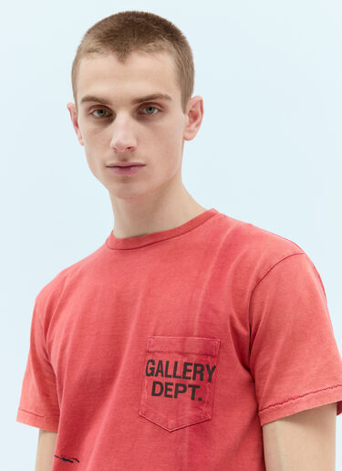 Vintage Logo Print T-Shirt Gallery Dept. Vintage Logo Print T-Shirt Red gdp0153029
