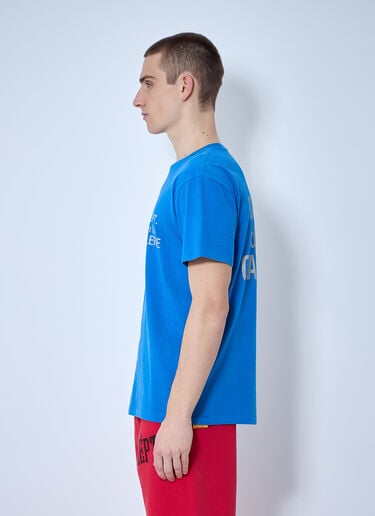 Gallery Dept. French Logo Print T-Shirt Blue gdp0160011