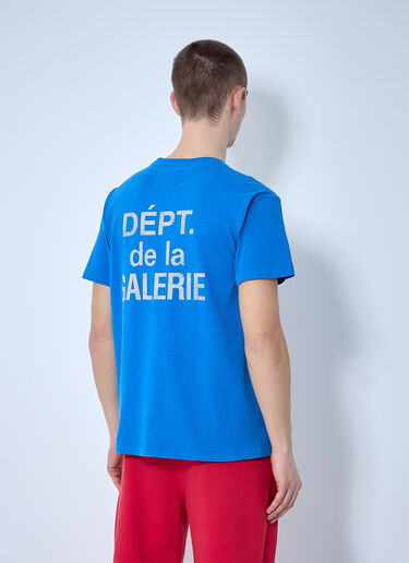 French 徽标印花 T 恤 Gallery Dept. French 徽标印花 T 恤 蓝色 gdp0160011