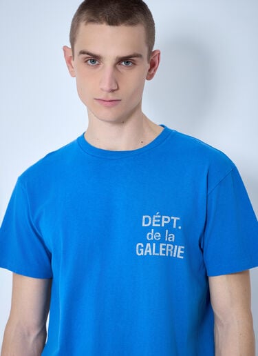 Gallery Dept. French Logo Print T-Shirt Blue gdp0160011