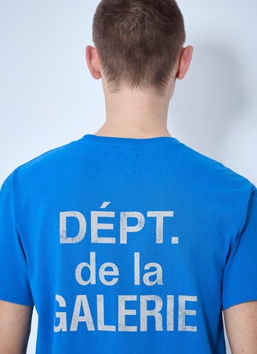 Gallery Dept. French Logo Print T-Shirt Blue gdp0160011