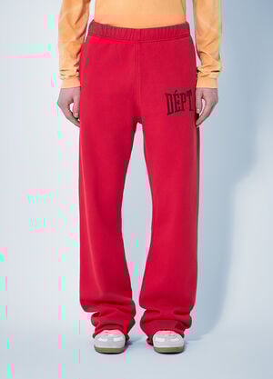 Gallery Dept. Logo Motif Track Pants Red gdp0160021