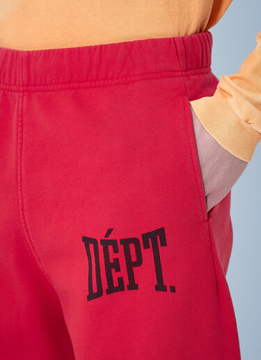 Logo Motif Track Pants Gallery Dept. Logo Motif Track Pants Red gdp0160021