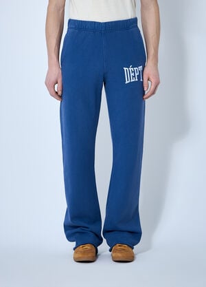 Gallery Dept. Logo Motif Track Pants Navy gdp0160022