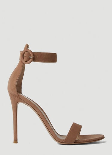 Gianvito Rossi Portofino High Heel Sandals Brown gia0251020