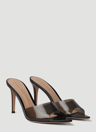 Gianvito Rossi 엘르 하이힐 뮬 블랙 gia0251023