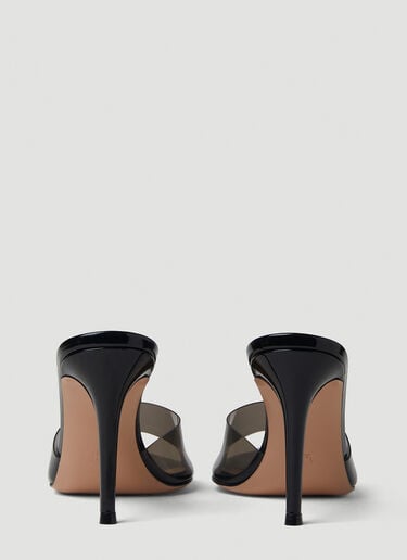 Gianvito Rossi 엘르 하이힐 뮬 블랙 gia0251023