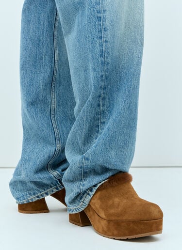 Lys Suede Clogs Gianvito Rossi Lys Suede Clogs Brown gia0255001