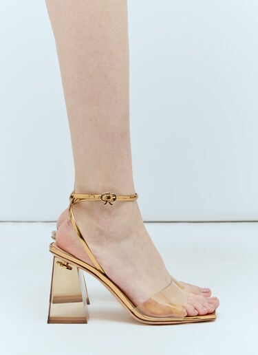 코스믹 85 샌들 Gianvito Rossi 코스믹 85 샌들 골드 gia0255010