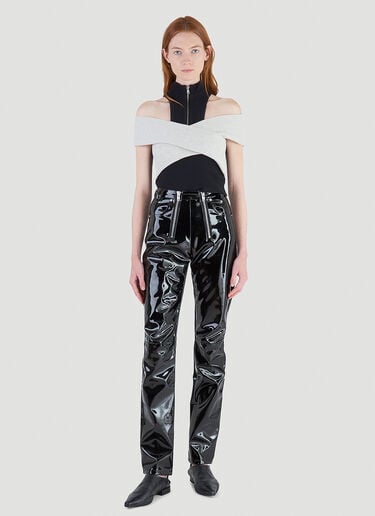 Frey Vinyl Pants GmbH Frey Vinyl Pants Black gmb0244005
