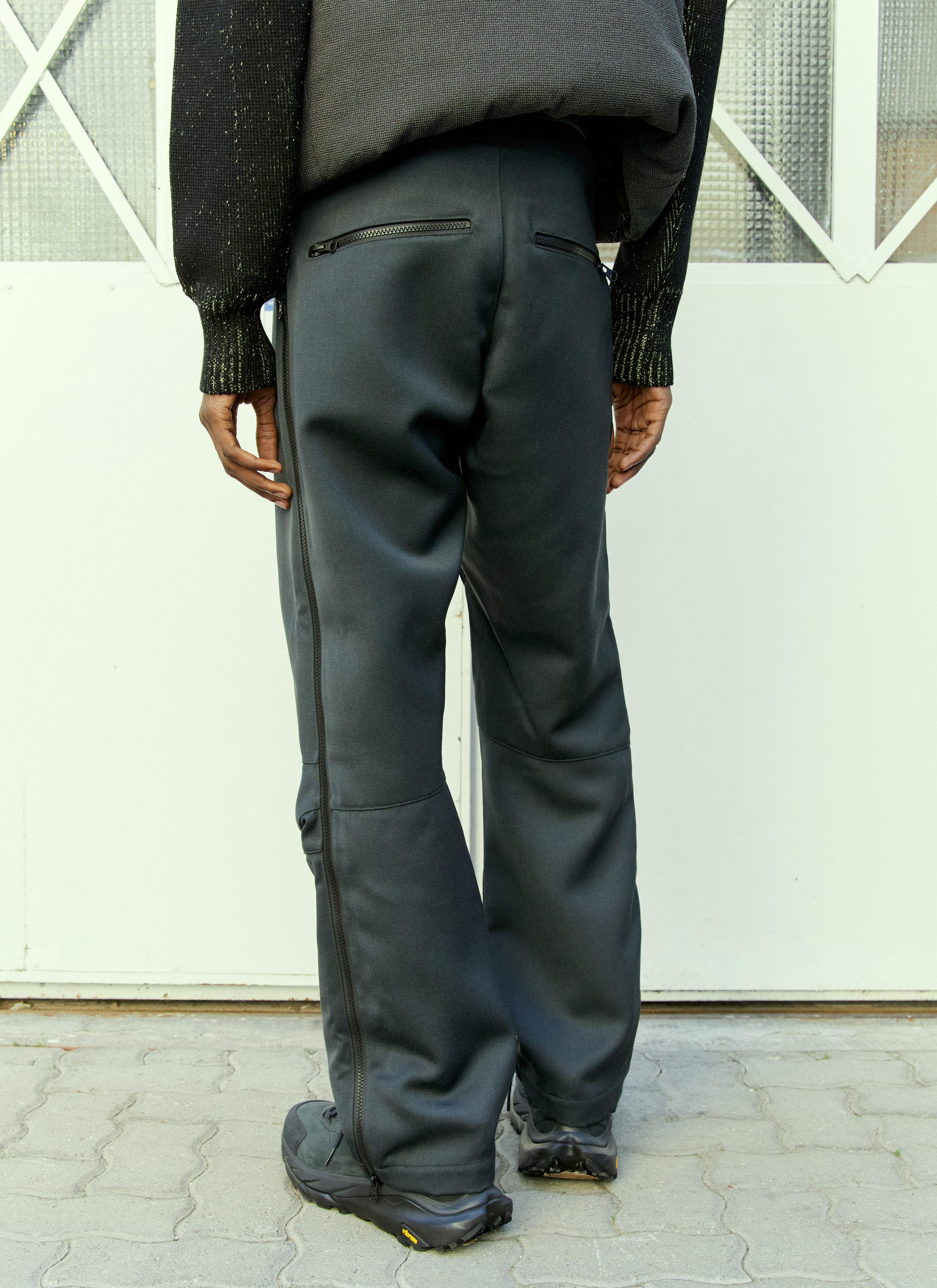 GR10K Men's' Titanus Arc Pants in Grey | LN-CC®