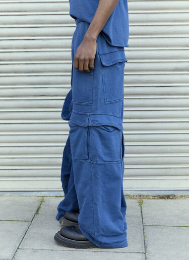 Cargo Track Pants GREG ROSS Cargo Track Pants Blue grr0157007