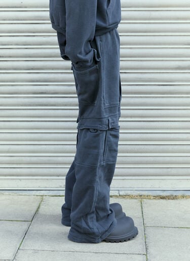 GREG ROSS Cargo Track Pants Black grr0157009