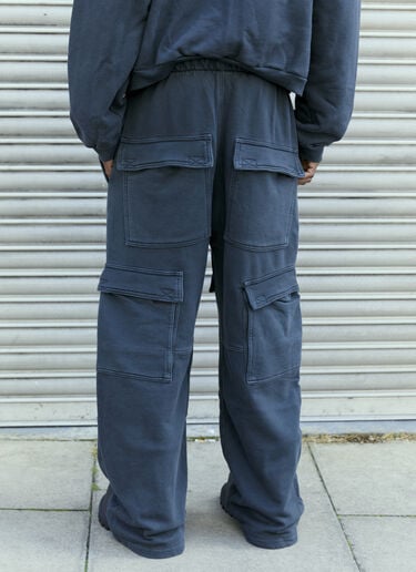 GREG ROSS Cargo Track Pants Black grr0157009