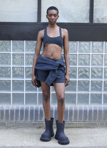 Raw Cut Bra Top GREG ROSS Raw Cut Bra Top Black grr0257005