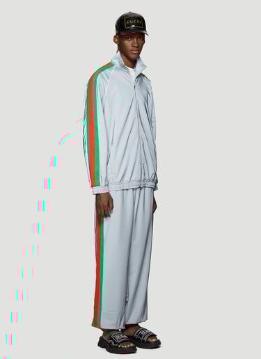 Reflective Track Jacket Gucci Reflective Track Jacket Grey guc0138027