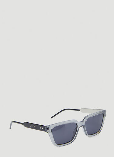 Gucci 반투명 스퀘어 선글라스 그레이 guc0145155