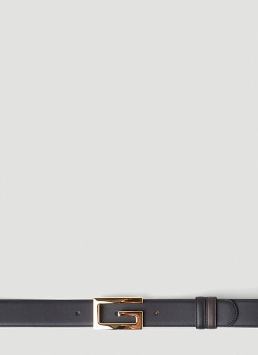 Square G Buckle Reversible Belt Gucci Square G Buckle Reversible Belt Black guc0147119