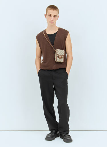 Horsebit 1955 Mini Crossbody Bag Gucci Horsebit 1955 Mini Crossbody Bag Beige guc0147157