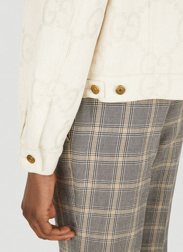 Maxi GG Denim Jacket Gucci Maxi GG Denim Jacket Ivory guc0150034