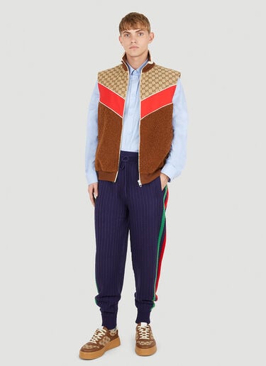 GG Fleece Jacket Gucci GG Fleece Jacket Brown guc0151066