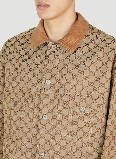 Gucci Reversible Denim Jacket Blue guc0152021